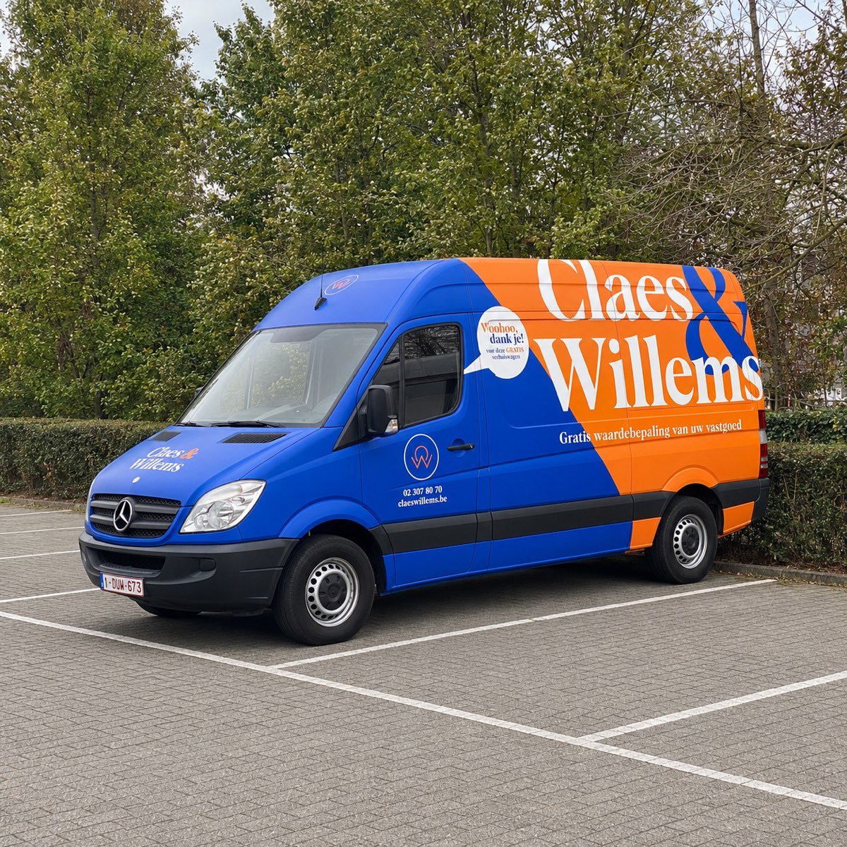 De gratis verhuiswagen van Claes & Willems